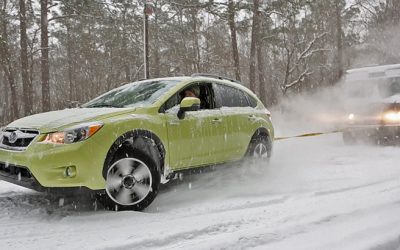 Subaru XV Crosstrek Hybrid, the winter rescue vehicle